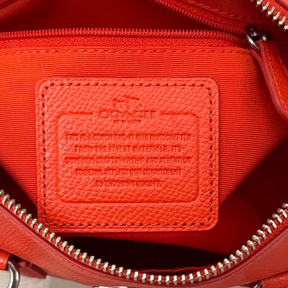 Coach Mini Bennett Crossgrain Leather Satchel NWOT - Picture 12 of 14